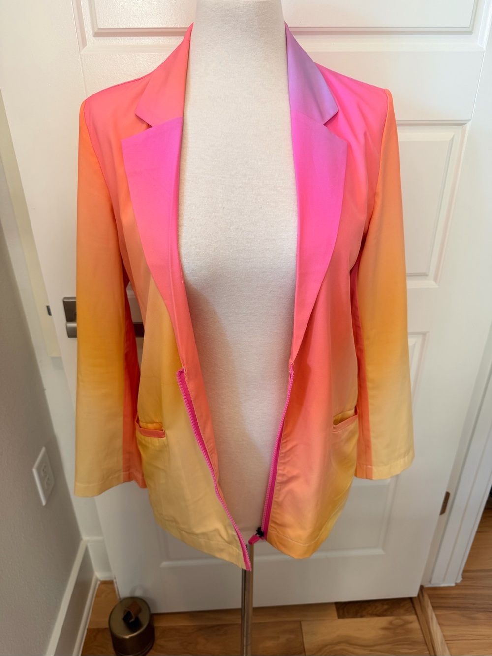 FARM Rio Gradient Graphic Summer Blazer Jacket - Picture 4 of 6